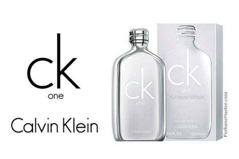 Calvin Klein Ck One Platinum Edition New Fragrance Perfume News