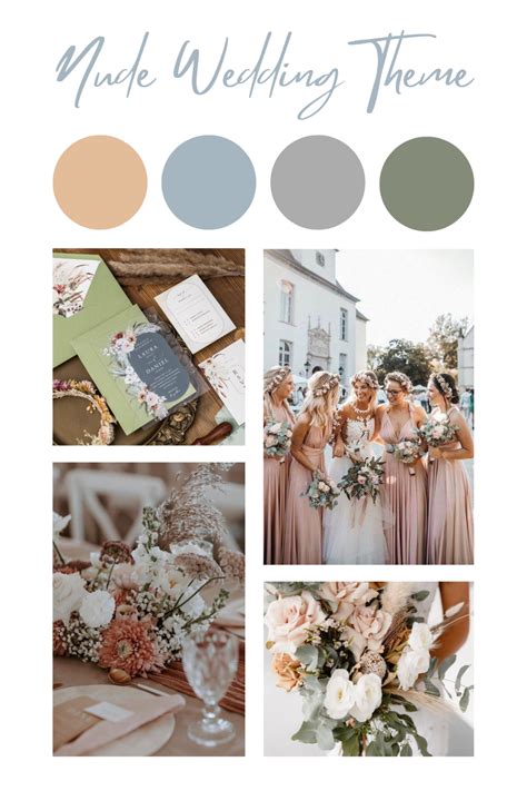 Nude Elegance Gorgeous Wedding Color Palettes For Your Big Day Elegantweddinginvites Blog