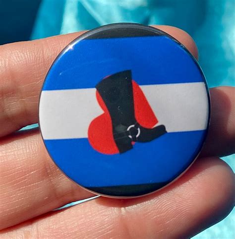 Gay Men Pride Flags Kink Man Flag Pins Leather BDSM Etsy