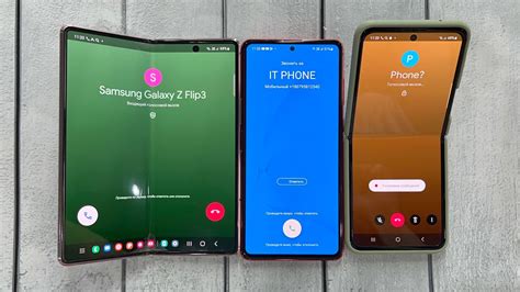 Google Duo Colors Incoming Call Fake Samsung Galaxy Z Flip Vs Z Fold