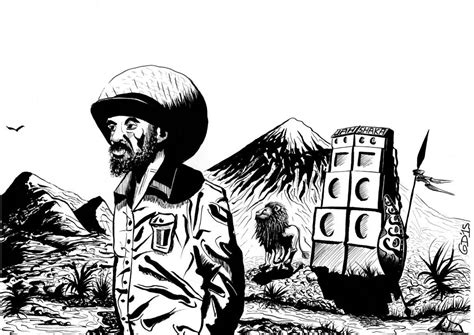 Shaka Zulu Jata Illustration