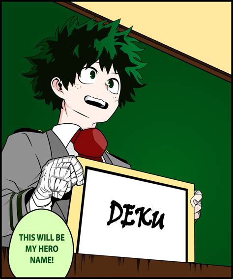 Boku No Hero Academia Midoriya Izuku Deku Muko Be My Hero Boku