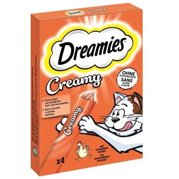 Dreamies Creamy Snack 11x4x10g Huhn | FRESSNAPF