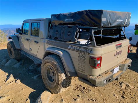 American Trail Products 97190002 Adventure Bed Rack For 20 21 Jeep Gladiator Jt Quadratec