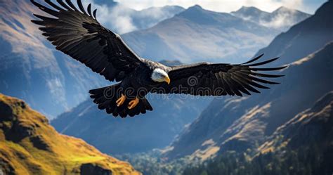 Andean Condor Symbol Of South American Wilderness Stock Illustration