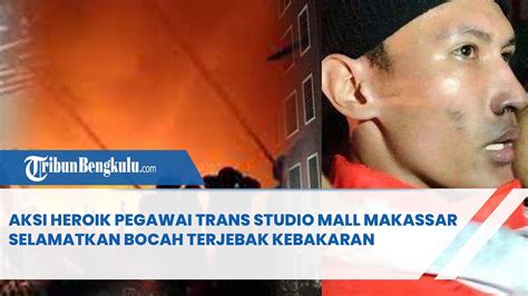 Aksi Heroik Pegawai Trans Studio Mall Makassar Selamatkan Bocah