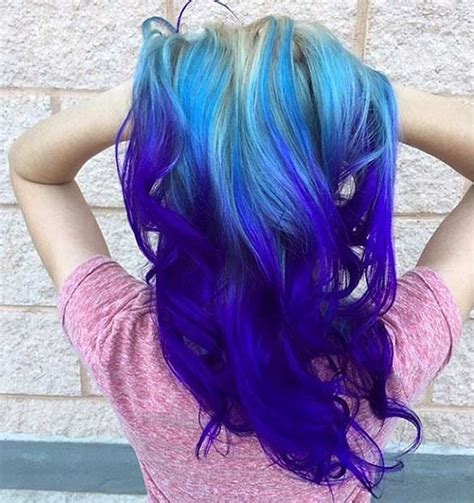 25 Amazing Blue And Purple Hair Looks Stayglam Purple Hair Blue Purple Hair Ombre Hair Blonde