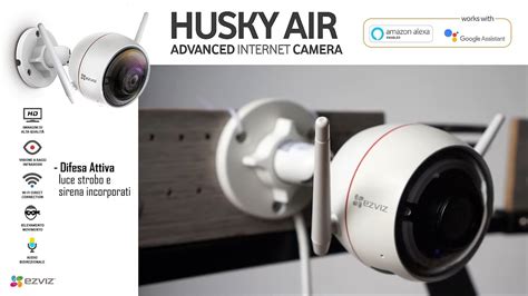 Ezviz C3W Husky Air Telecamera Da Esterno Wi Fi Hd Full Hd YouTube