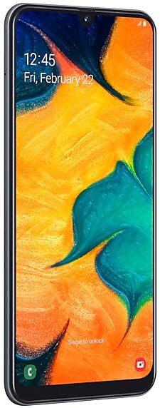 Смартфон Samsung Galaxy A30 3/32 ГБ черный – купить онлайн в Нова ...