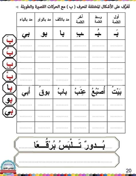 Pin by Samar Fadila on قراءة Arabic alphabet for kids Learning