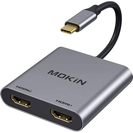 StarTech USB 3 0 To Dual HDMI Adapter 1x 4K 30Hz 1x 1080p