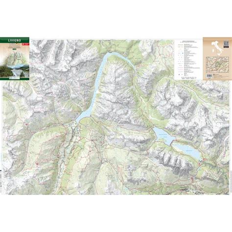 Livigno | Walking Map | 1: 25,000 | GLOBAL MAP - Roger Lascelles Maps Ltd