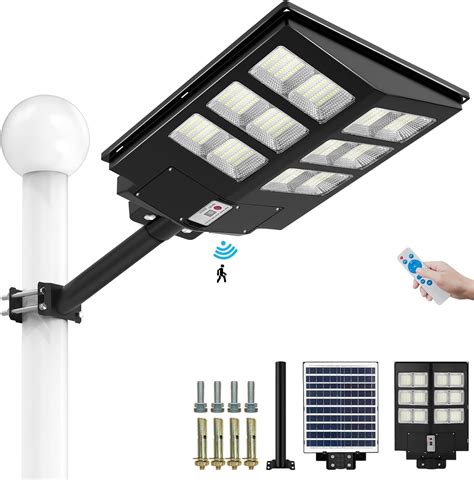 L Mpara Solare Exteriores W Led Lm Farolas Solares Luces