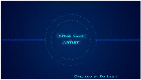 Free Circle Audio Spectrumafter Effects Template By Djlegitnightcore