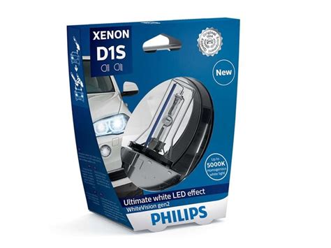 D1S Xenon Philips WhiteVision Gen2 85415WHV2S1 35W XC60 XC70 I II XC90 ...