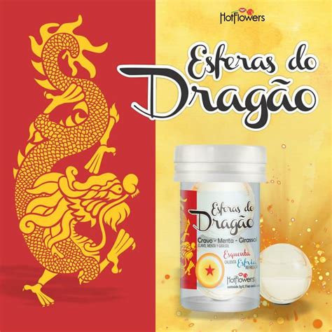 Hot Ball Esferas do Dragão Esquenta e Esfria Hot Flowers Distribuidora Hot Flowers