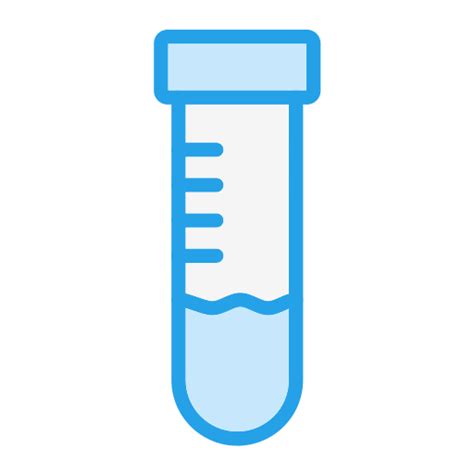 Test Tube Generic Blue Icon