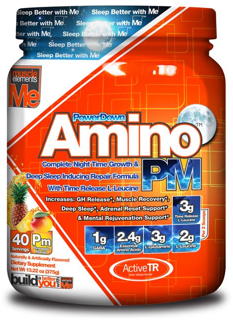 Muscle Elements PowerDown Amino PM is Here!
