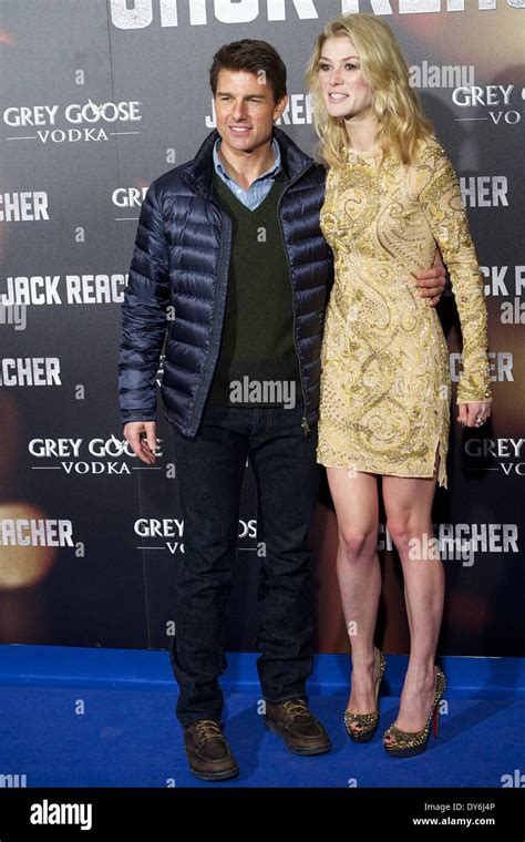 Jack Reacher Film Premiere At Callao Cinemafeaturing Tom Cruise Rosamund Pike Where Madrid