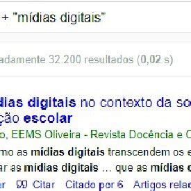 PDF OS IMPACTOS DAS MÍDIAS DIGITAIS NA EDUCAÇÃO IMPORTÂNCIA