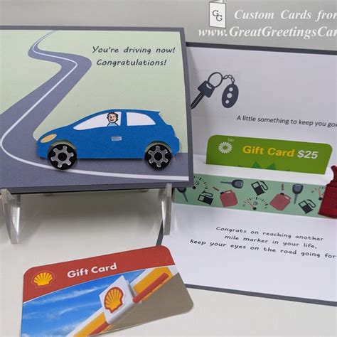 Congratulations Card Driver License Etsy