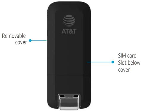 Atandt Usb800 Global Modem Black User Manual