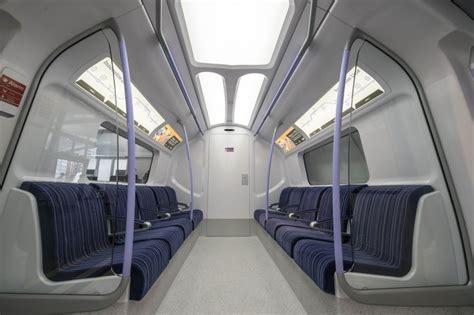 Futuristic Train Interior