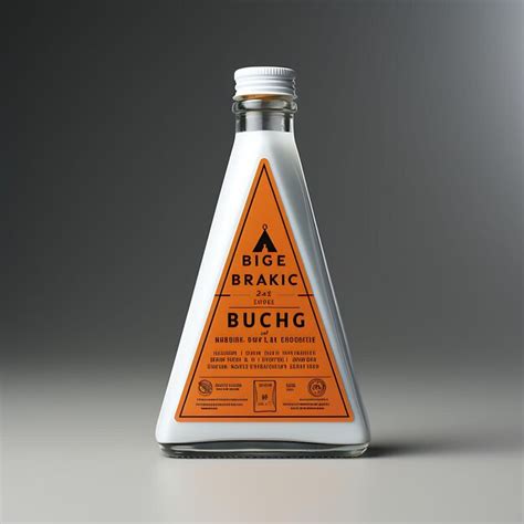 Premium Photo Photo Of Hot Sauce Bottle Angular Triangular Design Plastic PackagingBlank Clean