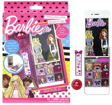 Игровой набор детской декоративной косметики Markwins "Barbie" для губ ...
