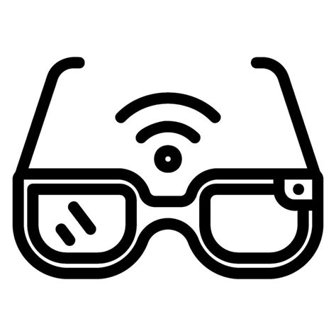 Smart Glasses Line Icon 34619589 Vector Art At Vecteezy