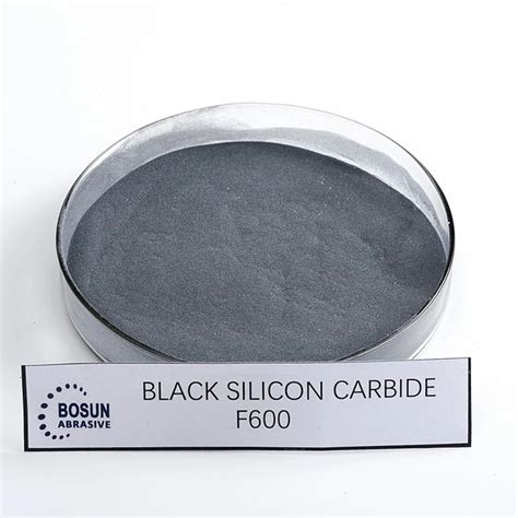 Grinding Materialglass Polishing Pure Black Silicon Carbide Powder