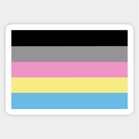 Polygender Pride Flag Flag Sticker Teepublic