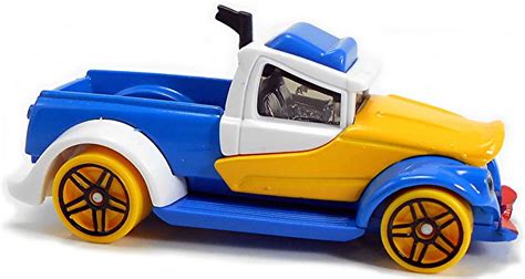 Hot Wheels Character Cars Disney Donald Duck Pato Donald Universo Hot Wheels