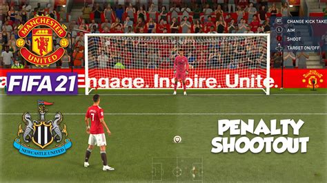 FIFA 21 Penalty Shootout Manchester United Vs Newcastle United Win