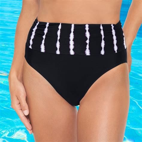 Wiki Swim Tai De Luxe Sort Hvid Bikini Trusse 461 4207 Kreta