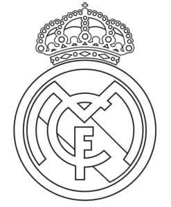 Real Madrid Para Colorir - 25+ Desenhos do Time e Jogadores do Real Madrid para Colorir