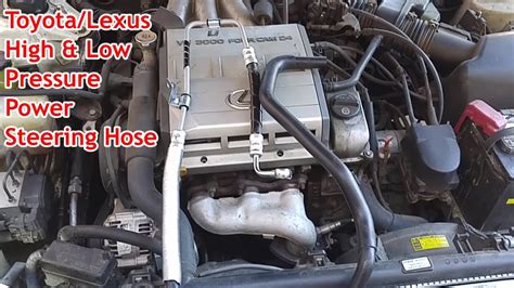 Lexus Es300 Power Steering Hose Replacement