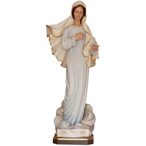 Our Lady Of Medjugorje Religious Catholic Statue Religious Decoration