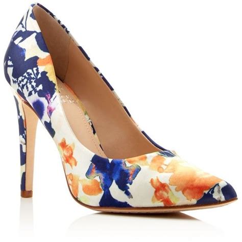 Vince Camuto Kain Floral Print Pointed Toe High Heel Pumps 105 Liked