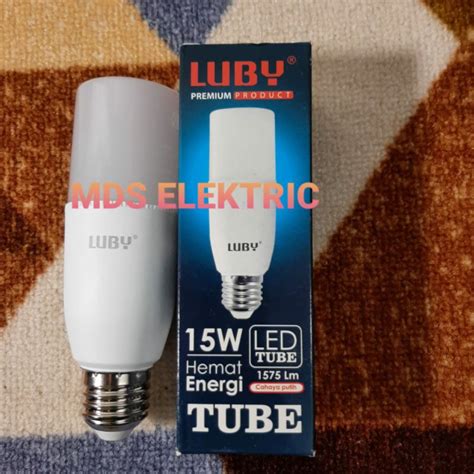 Jual Lampu Led Luby Tube 15 Watt Hemat Energi Cahaya Putih Shopee