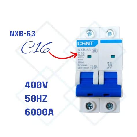 CHiNT Miniature Circuit Breaker MCB 2Pole Lazada PH