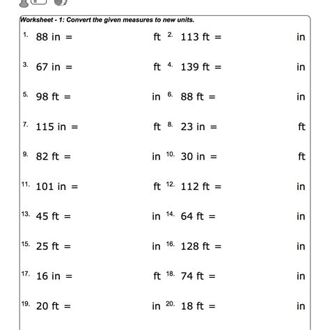 Unit Conversion Worksheet Pdf Pro Worksheet