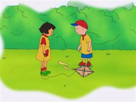 Caillou Sarahs Kitecaillous New Gameshiny Reminder Tv Episode