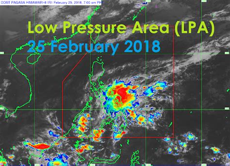 Pagasa Low Pressure Area Lpa As Of February Ph Trending