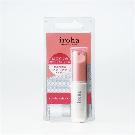 iroha stick（スティック）ベビーピンク × ホワイト（HMS-04）通販/TENGA公式オンラインストア