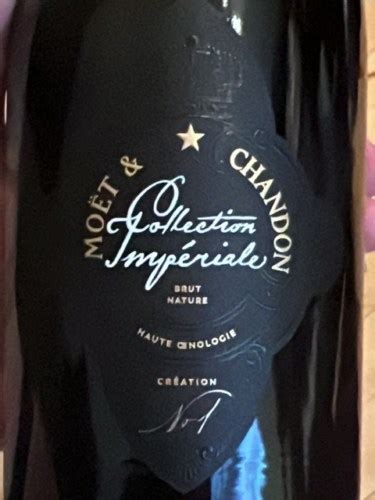 Moët Chandon Création No 1 Collection Imperiale Brut Nature Vivino US