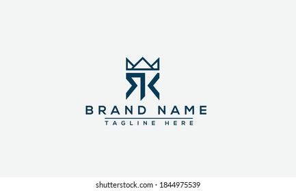 Rk Logo Design Template Vector Graphic Stock Vector (Royalty Free ...