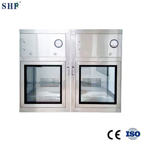 Pharmaceutical Cleanroom Passbox Pharma Stainless Steel Passbox