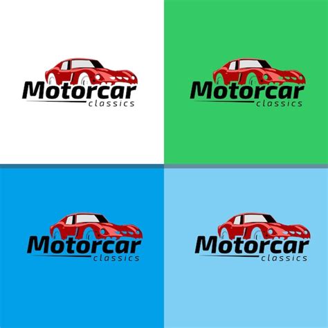 Premium Vector Car Logo Design Vector Illustration