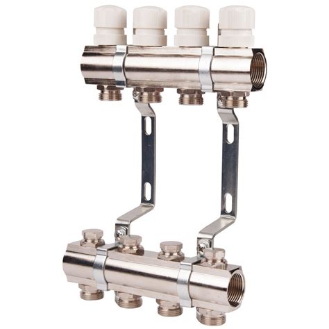 Коллектор для системы отопления SANDIPLUS 5 контуров 1"/3/4" SD236W5 ...